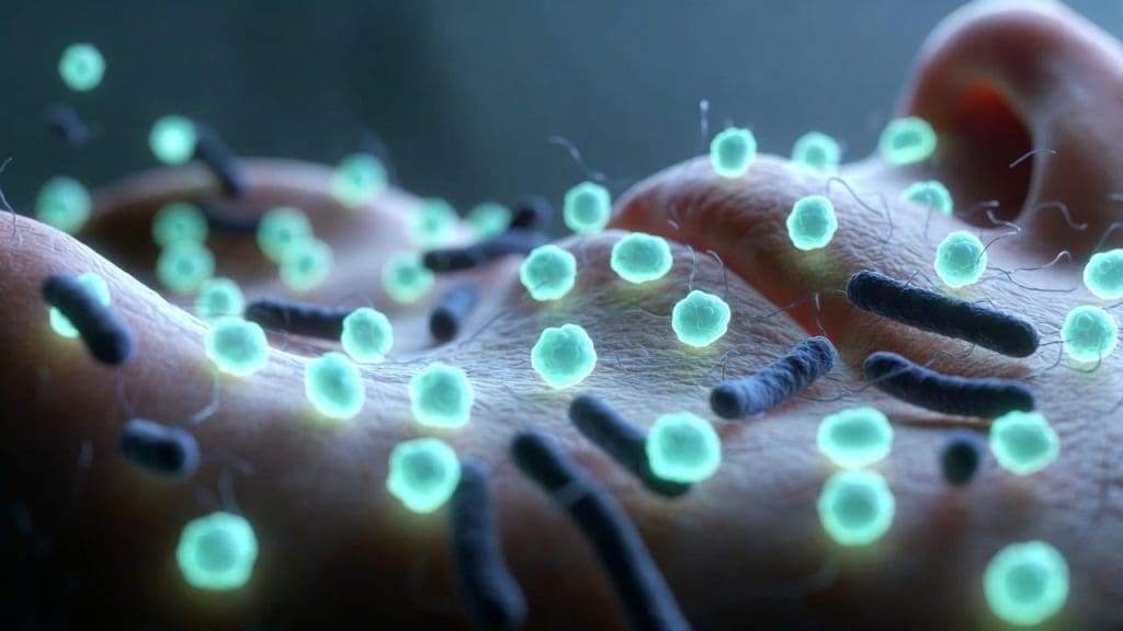 Balanced skin microbiome supported by external probiotics against MRSA colonization