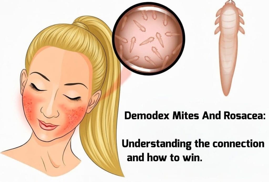 Demodex mites and rosacea – understanding the link between mites and rosacea symptoms on facial skin